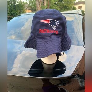 New England Patriots Bucket Hat Adjustable Sun Hat